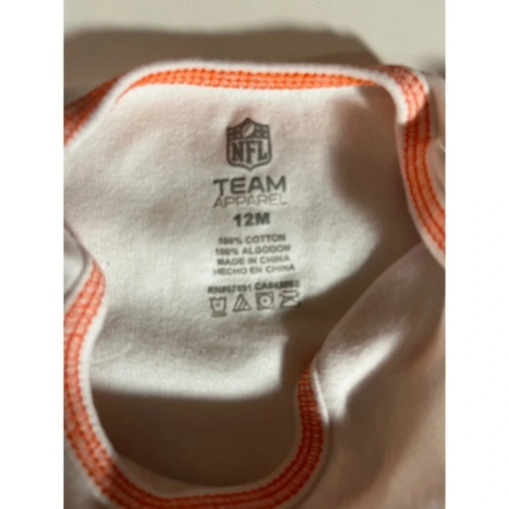 NFL Denver Broncos Baby 12M Orange‎ White 